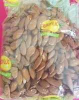 Mängden socker i Amandes crues décortiquées