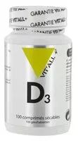 Mängden socker i Vitamine D3 20 µG - 100 Comprimés