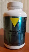 Mängden socker i Omega 3 1000MG - 120 Capsules - Vitall+