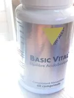 Mängden socker i Basic Vital - 60 Comprimés - Vitall+