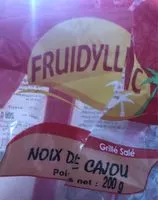 Mängden socker i Noix de cajou