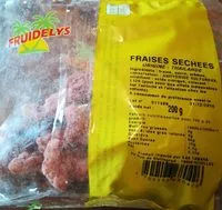 Mängden socker i Fraises séchées