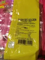 Mängden socker i Raisin sec golden