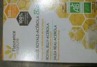 Mängden socker i Gelée royale acerola bio