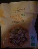 Mängden socker i Bonbons Bio au miel