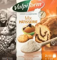 Mängden socker i Mix Pâtisserie (sans gluten)