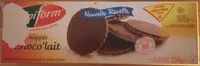 Mängden socker i Biscuits nappés choco'lait