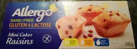 Mängden socker i mini cakes raisins