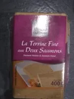 Mängden socker i Terrine fine aux deux saumons nature et fumé