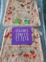 Mängden socker i Terrine aux légumes confits et à la fêta bio