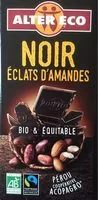 Mängden socker i Chocolat Noir Éclats Amandes