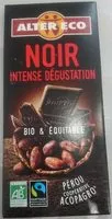 Mängden socker i Chocolat noir intense dégustation
