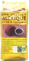 Mängden socker i Pur arabica Mexique Doux & équilibré