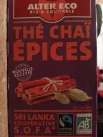 Mängden socker i Thé chai epices