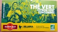 Mängden socker i Thé vert citron vert gingembre bio & équitable