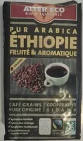 Mängden socker i café éthiopie