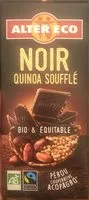 Mängden socker i Noir quinoa soufflé