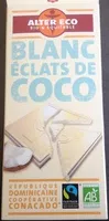 Mängden socker i Blanc éclats de coco