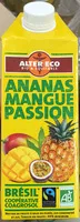 Mängden socker i Nectar ananas mangue passion