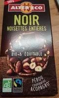 Mängden socker i Noir et noisettes entières