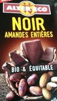 Mängden socker i Alter eco Noir amandes entières