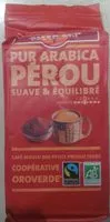 Mängden socker i Café bio moulu bio équitable 100% arabica du Pérou