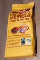 Mängden socker i Pur arabica moulu Mexique