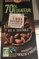 Mängden socker i Bio & Equitable - Chocolat noir - 70% Équateur