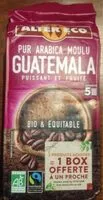 Mängden socker i Pur arabica moulu