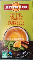 Mängden socker i Thé vert Orange Cannelle