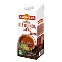 Mängden socker i Boisson riz quinoa cacao
