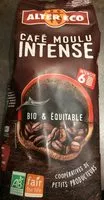 Mängden socker i Café moulu intense