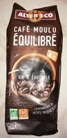 Mängden socker i Café moulu équilibré