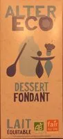 Mängden socker i Dessert fondant
