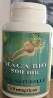 Mängden socker i Maca Bio 500 MG - 340 Comprimés - GPH Diffusion