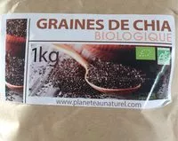 Mängden socker i Graines de Chia Biologique 1kg AB
