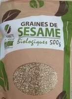 Mängden socker i Graines de sésame biologiques