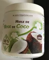 Mängden socker i Huile de noix de coco