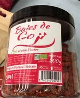 Mängden socker i Baies de Goji