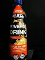 Mängden socker i STC Nutrition Mineral Drink énergie, Gout Orange - Bouteille
