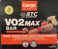 Mängden socker i STC Nutrition VO2 Max Bar Banane - étui De 5 Barres De