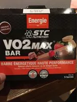Mängden socker i Vo2 MAX BAR