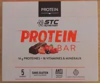 Mängden socker i Protein bar - Gout fruits rouges
