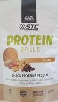 Mängden socker i Protein balls nuts