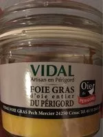 Mängden socker i Foie gras d'oie entier du Périgord