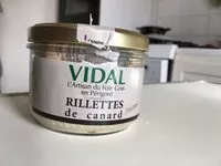 Mängden socker i Rillettes De Canard