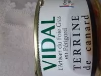 Mängden socker i Terrine de canard