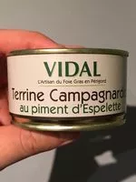 Mängden socker i Terrine campagnarde au piment d'espelette