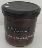 Mängden socker i Confit d'oignons au jus de framboise