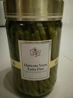 Mängden socker i Haricots Verts Extra Fins